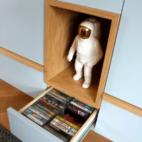 lade met de cassettes