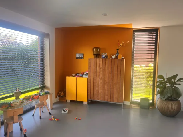 foto van de voor situatie