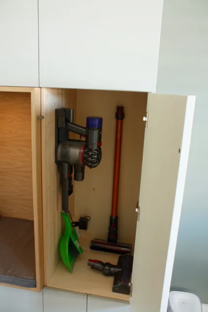 opbergplek voor dyson stofzuiger
