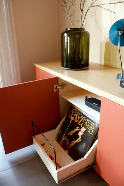 lade voor vinyl platen