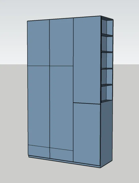 ontwerp buitenkant waskast