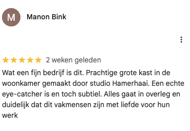 review van kast